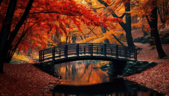 fall bridge