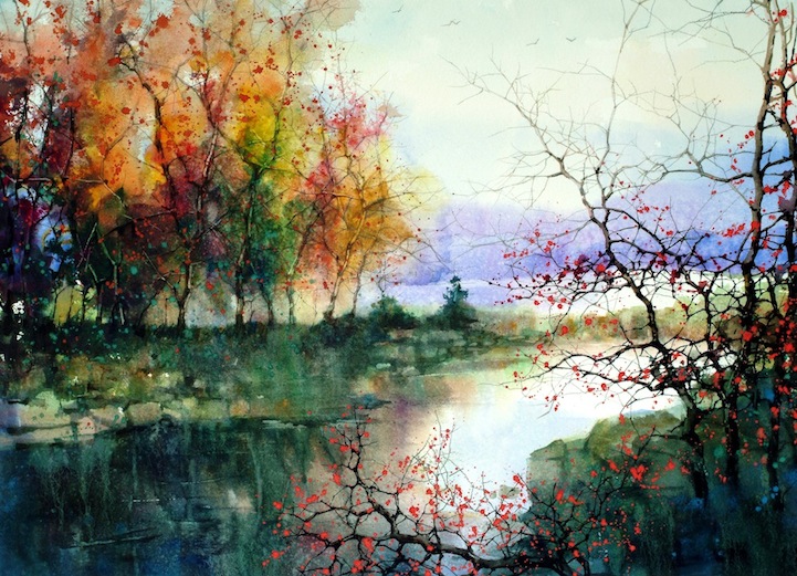 watercolor trees1