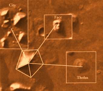 Pyramids on Mars composite dm