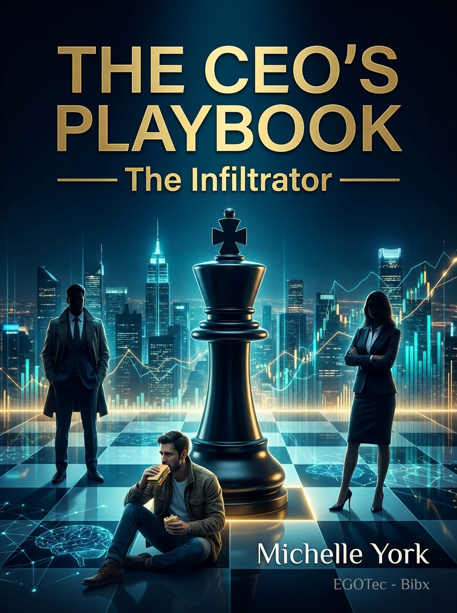 The CEO's Playbook: The Infiltrator — book cover by Michelle York